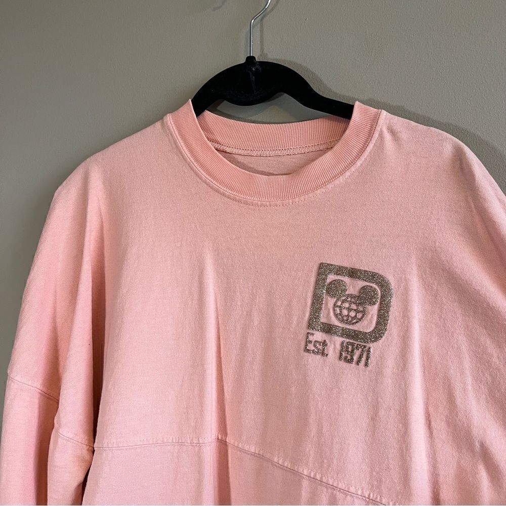 Disneyworld Spirit Jersey‎ Rose Gold Glitter Spirit Jersey XS - Picture 3 of 14
